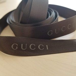 Gucci Ribbon and various Gucci Tags